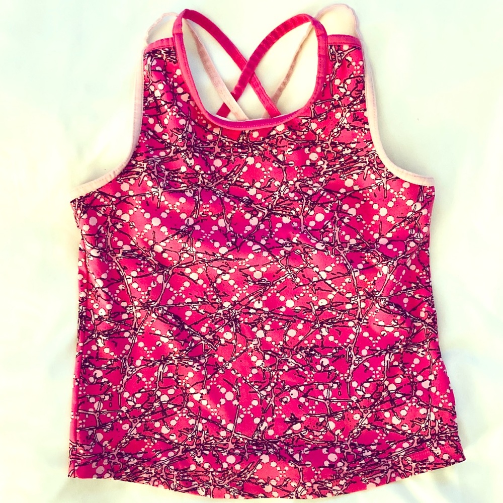 Danskin Pink Workout Top, Size Medium (Small)